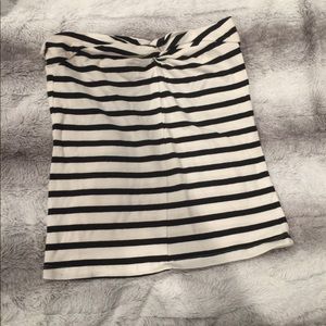 Striped Tube Top
